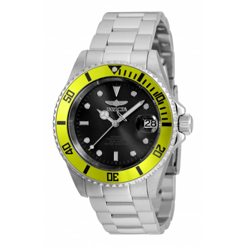 tandpine flare Tag væk Invicta Pro Diver 40mm Automatic Stainless Steel Bracelet Watch - ShopHQ.com