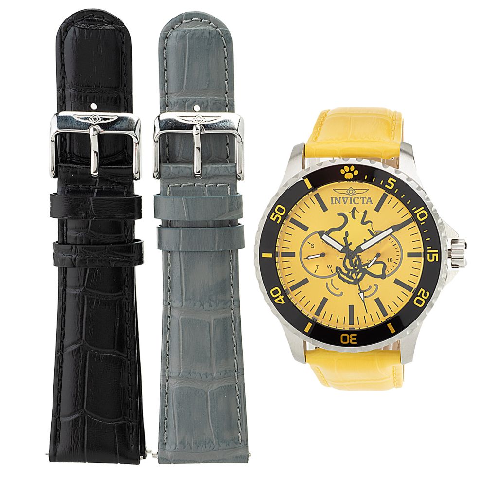 Invicta Character, Collection Peanuts, 48mm Limited, Edition Quartz, Watch  w/ Strap Set