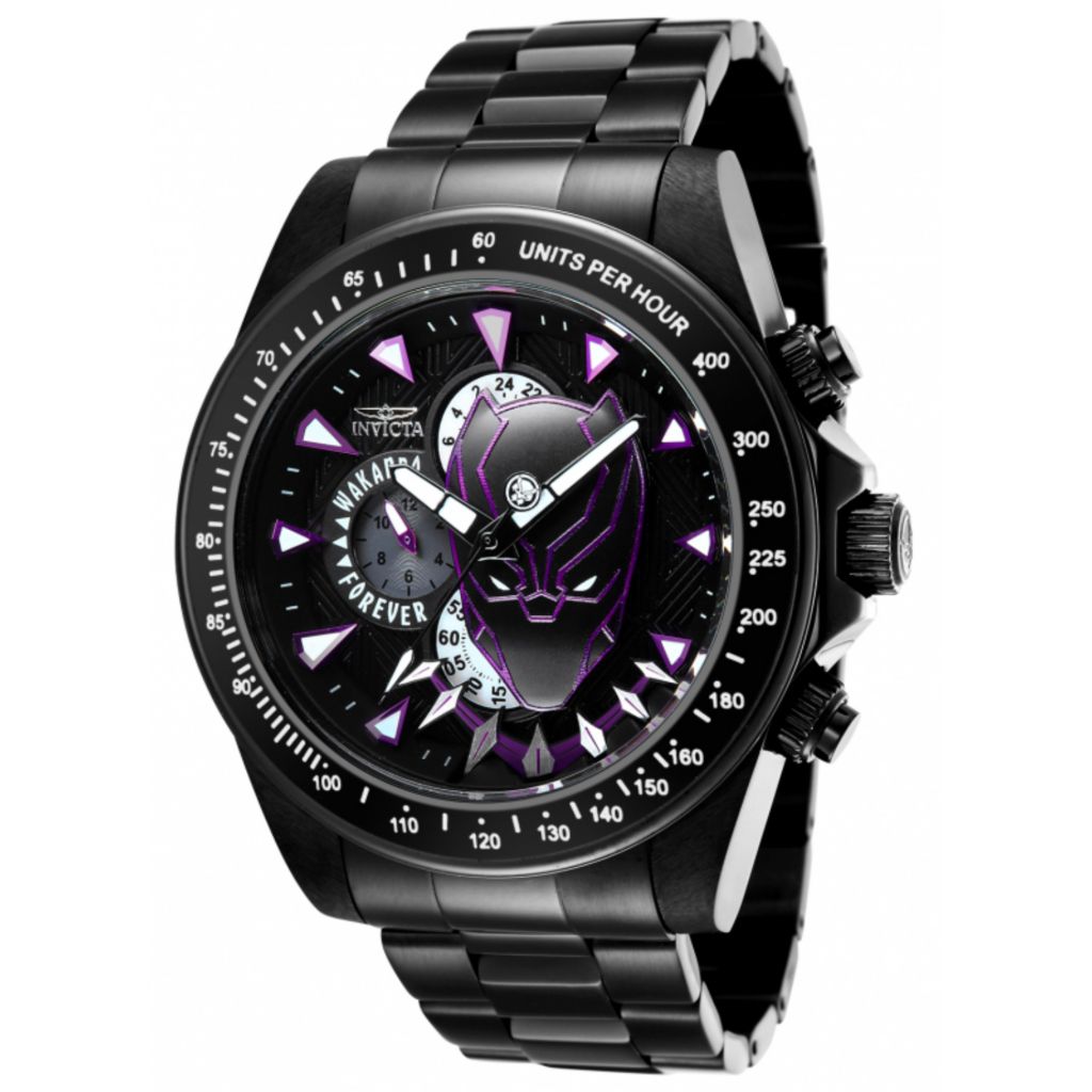 2024 Invicta - Marvel - Black Panther - Limited Edition - mens watch / Spinning Dials