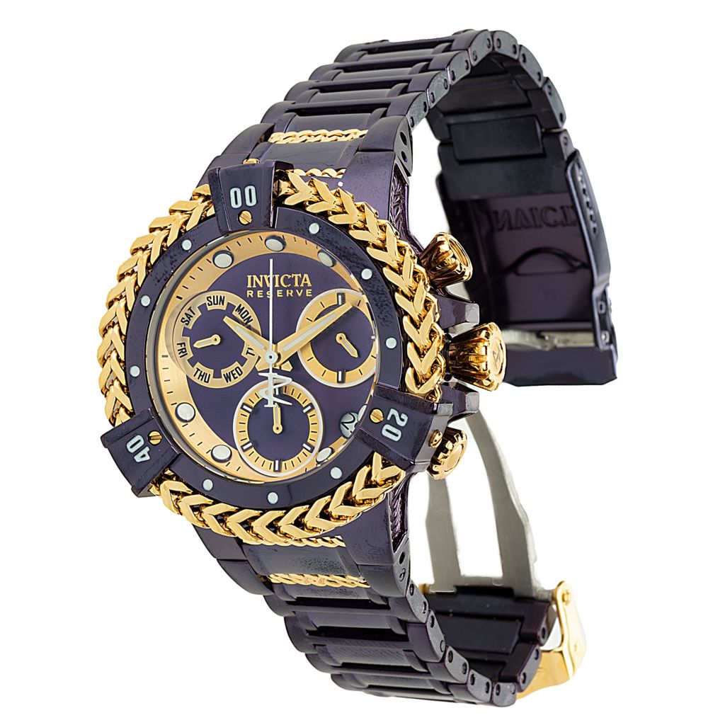 Invicta Bolt Herc, Reserve 43mm, Purple Label Swiss, Quartz Watch