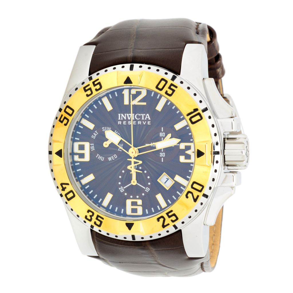 As Is" Invicta Reserve Excursion Swiss Quartz Chronograph Watch - ShopHQ.com