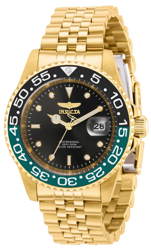  Invicta Men's Pro Diver 40mm Steel and Gold Tone