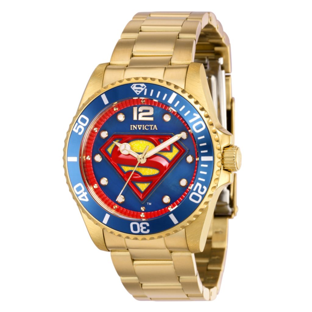 Invicta DC Comics Women s Superman Ltd Ed Quartz Bracelet Watch ShopHQ