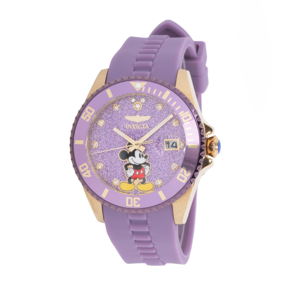 Invicta Disney® Pro Diver Women's L.Ed Quartz Crystal Acct Watch -  ShopHQ.com