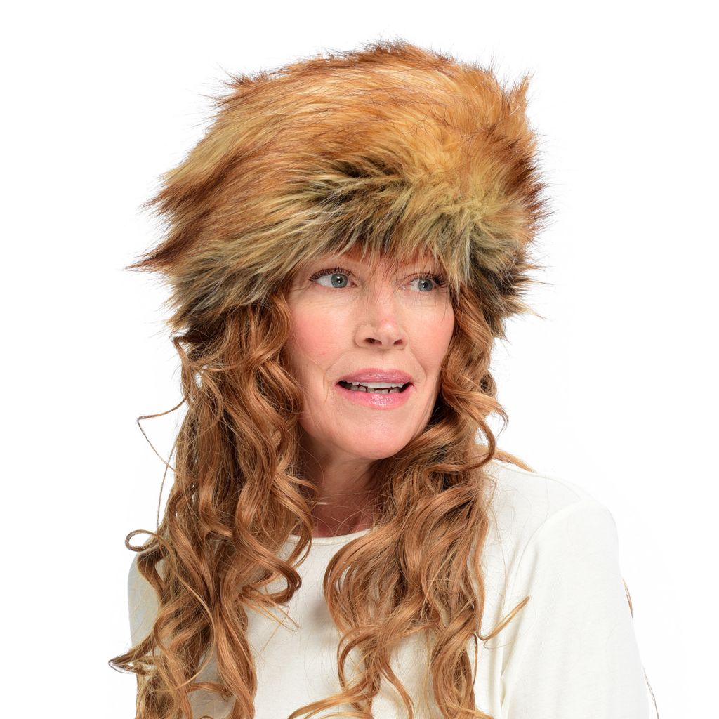 hat faux fur