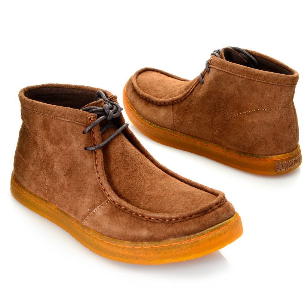 suede hush puppies boots