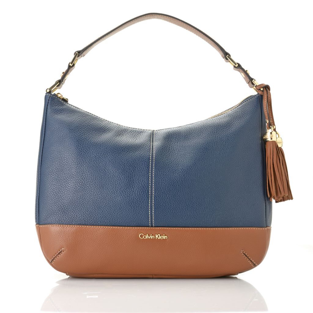 calvin klein strapped large hobo