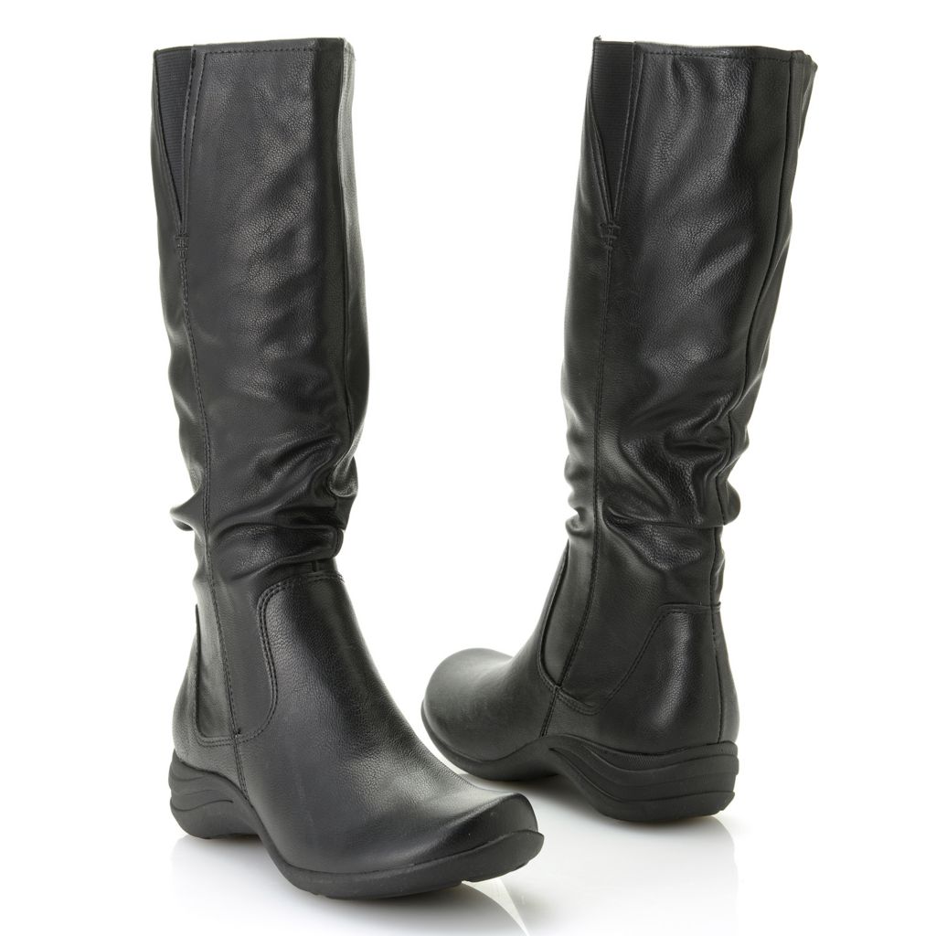 hush puppies wide calf boots