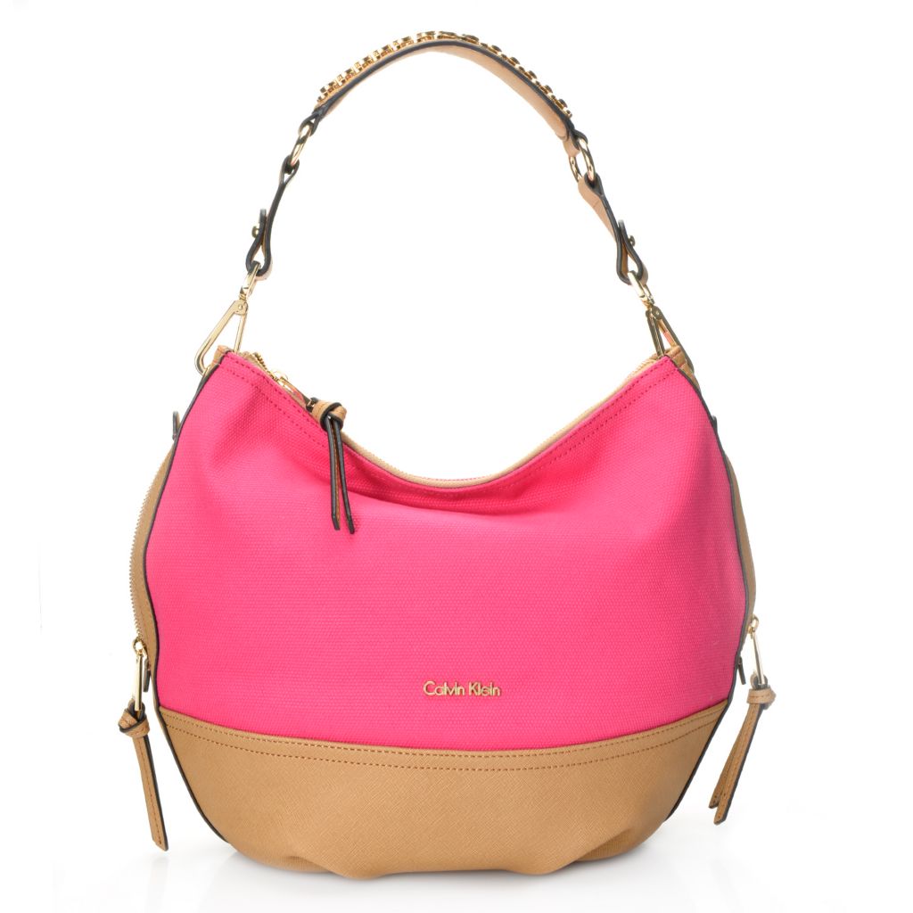 calvin klein strapped large hobo