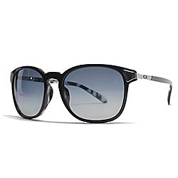 Oakley Men's Black Mosaic Round Frame Sunglasses w/ Case