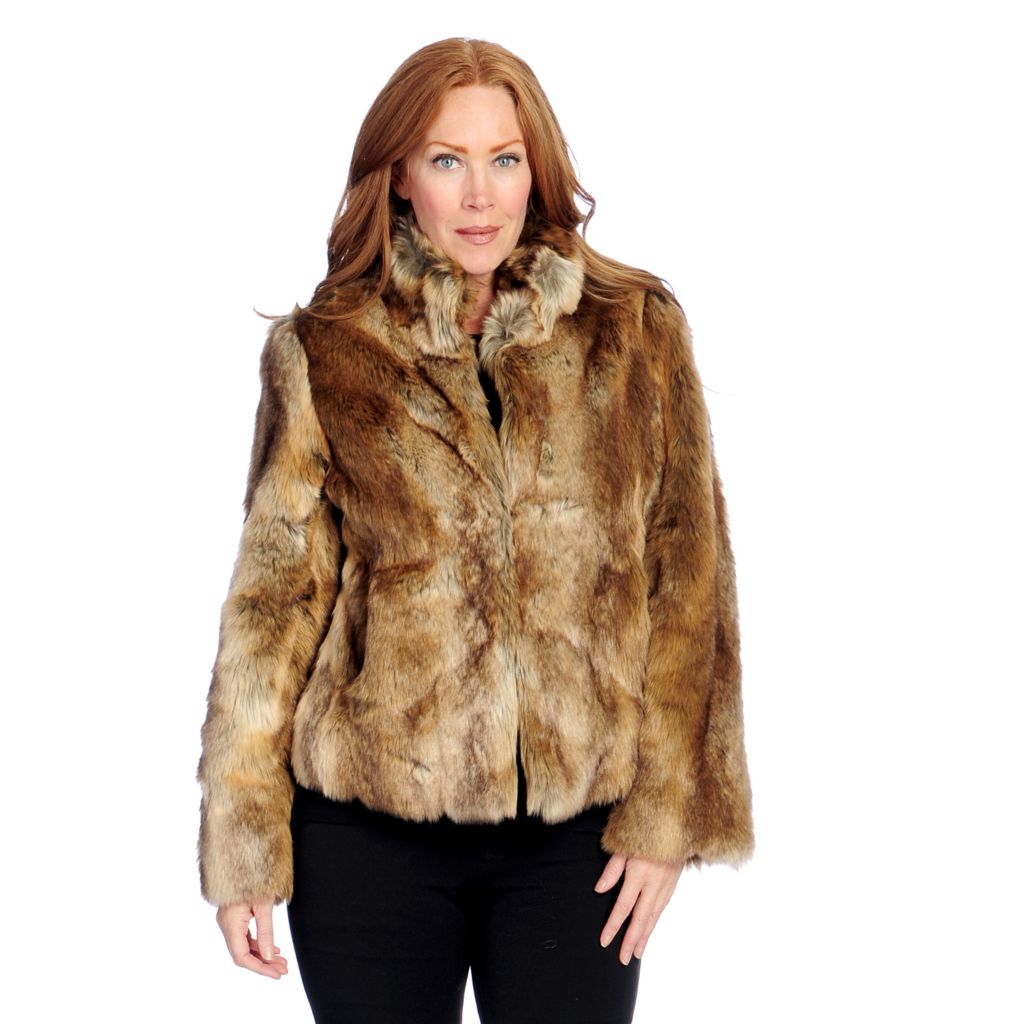 Pamela mccoy faux fur hotsell