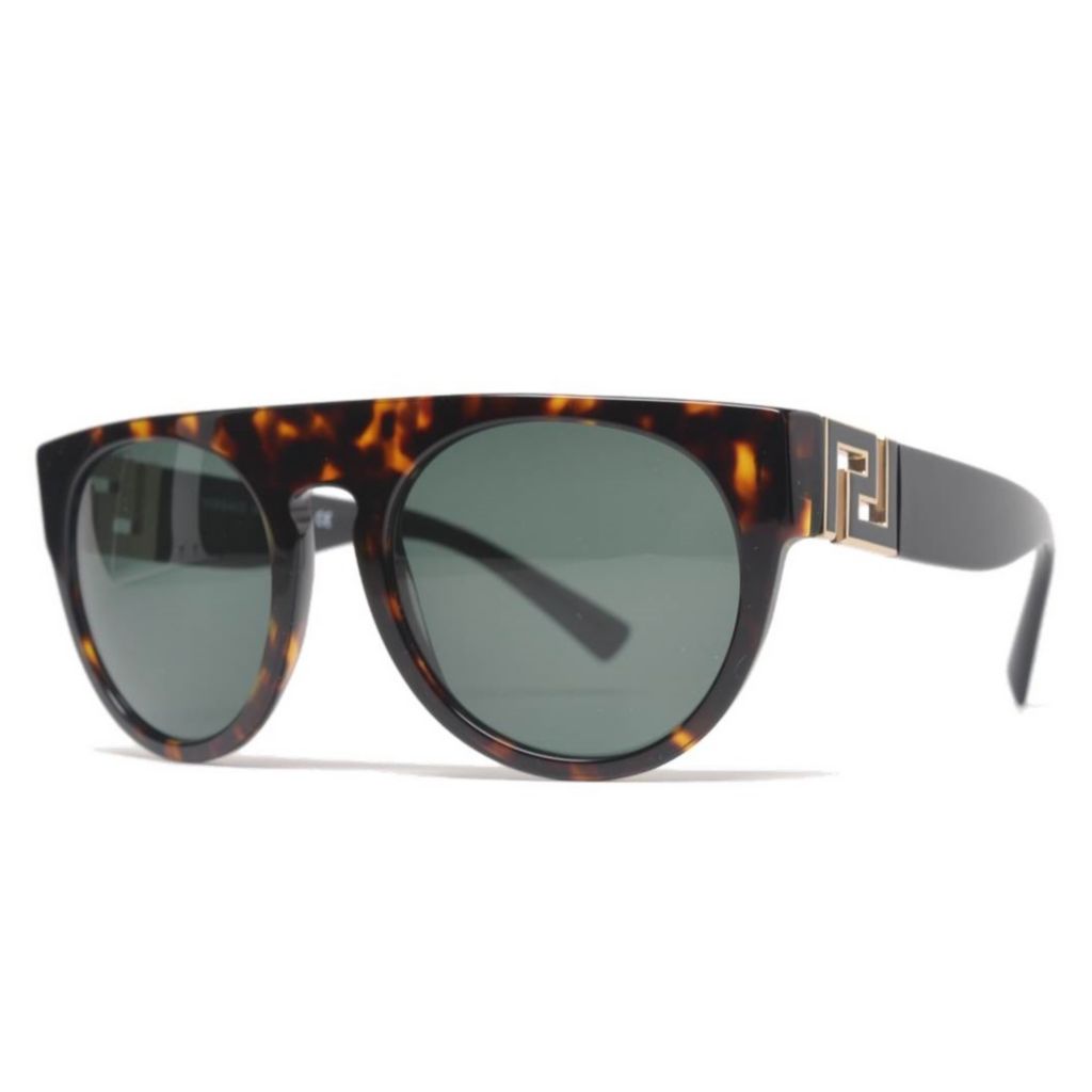 versace 55mm round sunglasses
