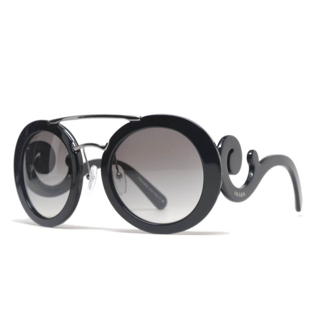 prada sunglasses round frame