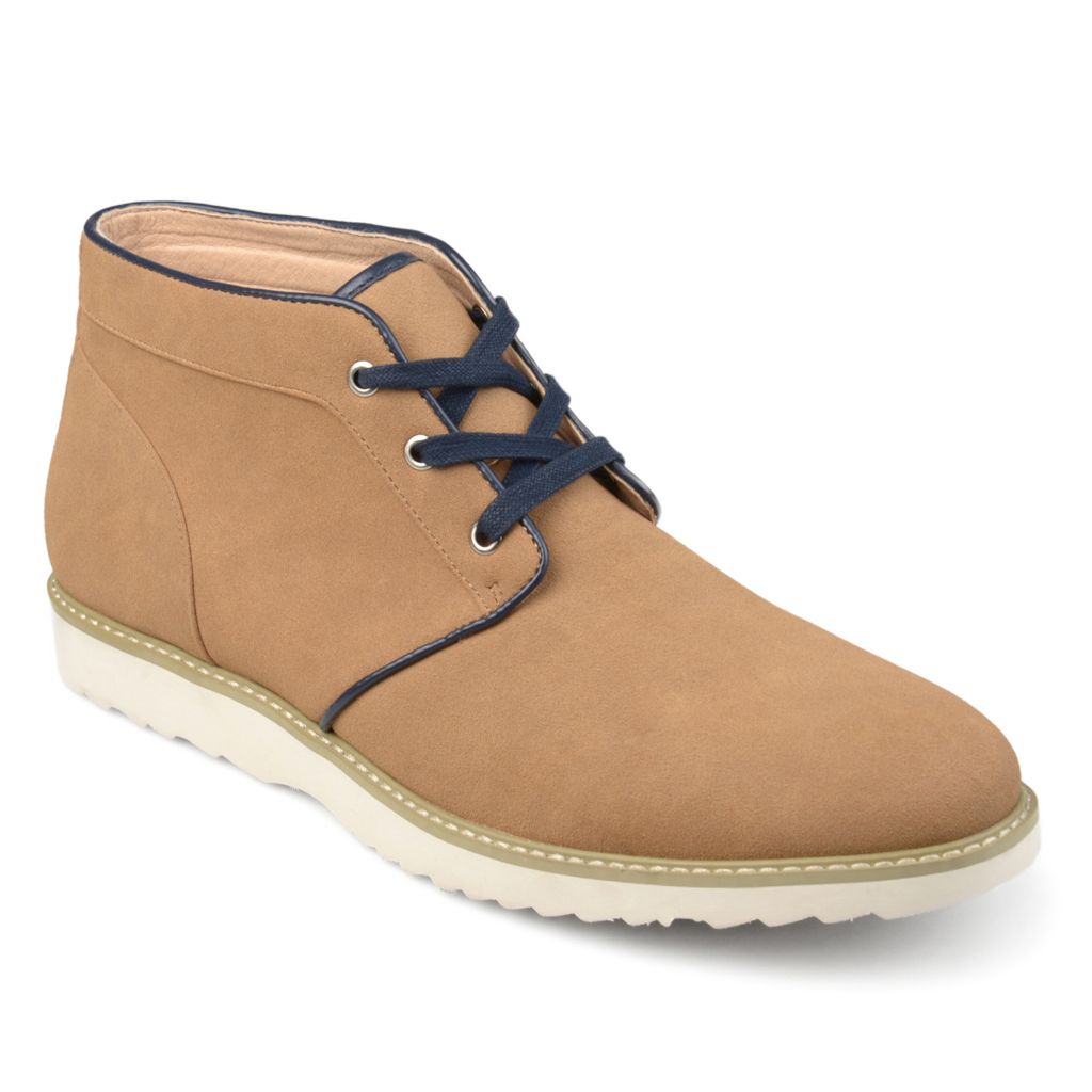faux suede chukka boots