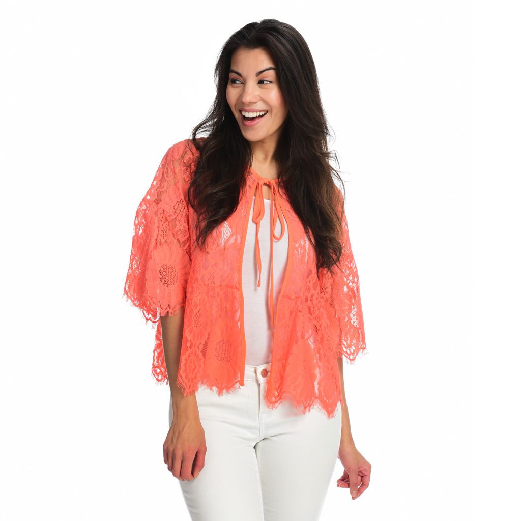 Orange bell sleeved Cardigan Orange bell sleeved Cardigan
