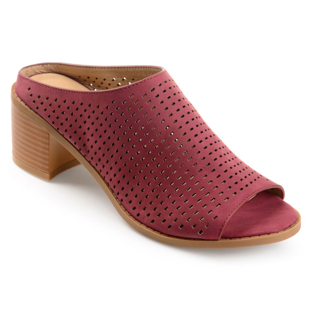 perforated mules