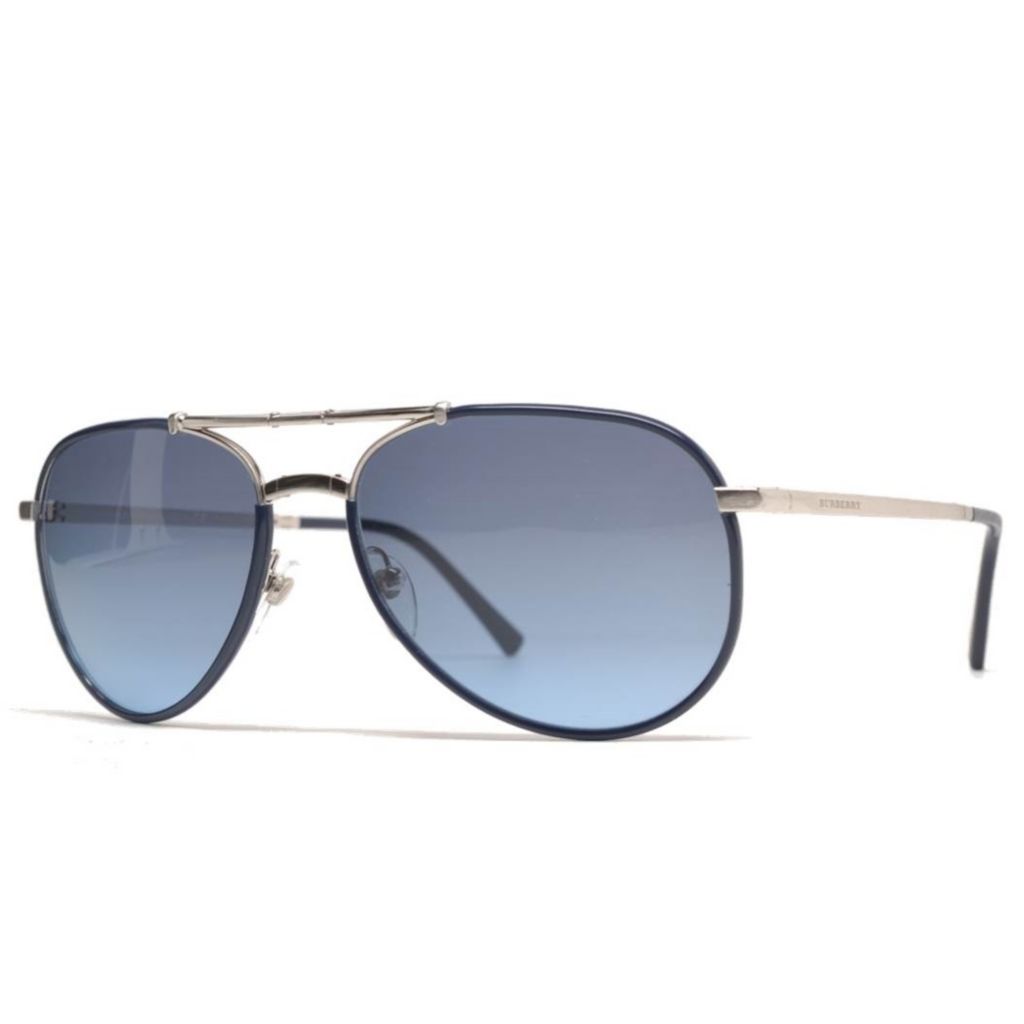 Burberry 58mm Foldable Aviator 