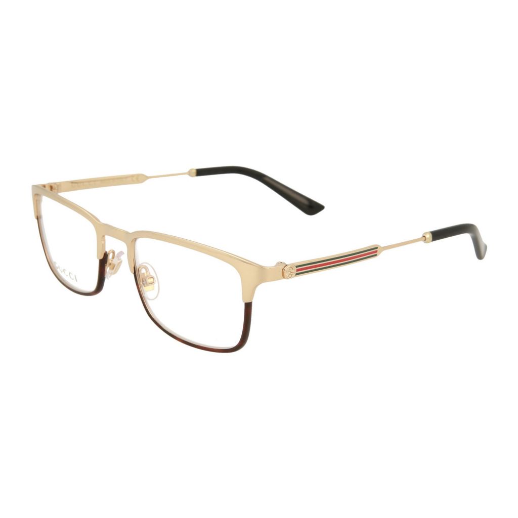 Gucci 52mm Square Frame Gold-tone 