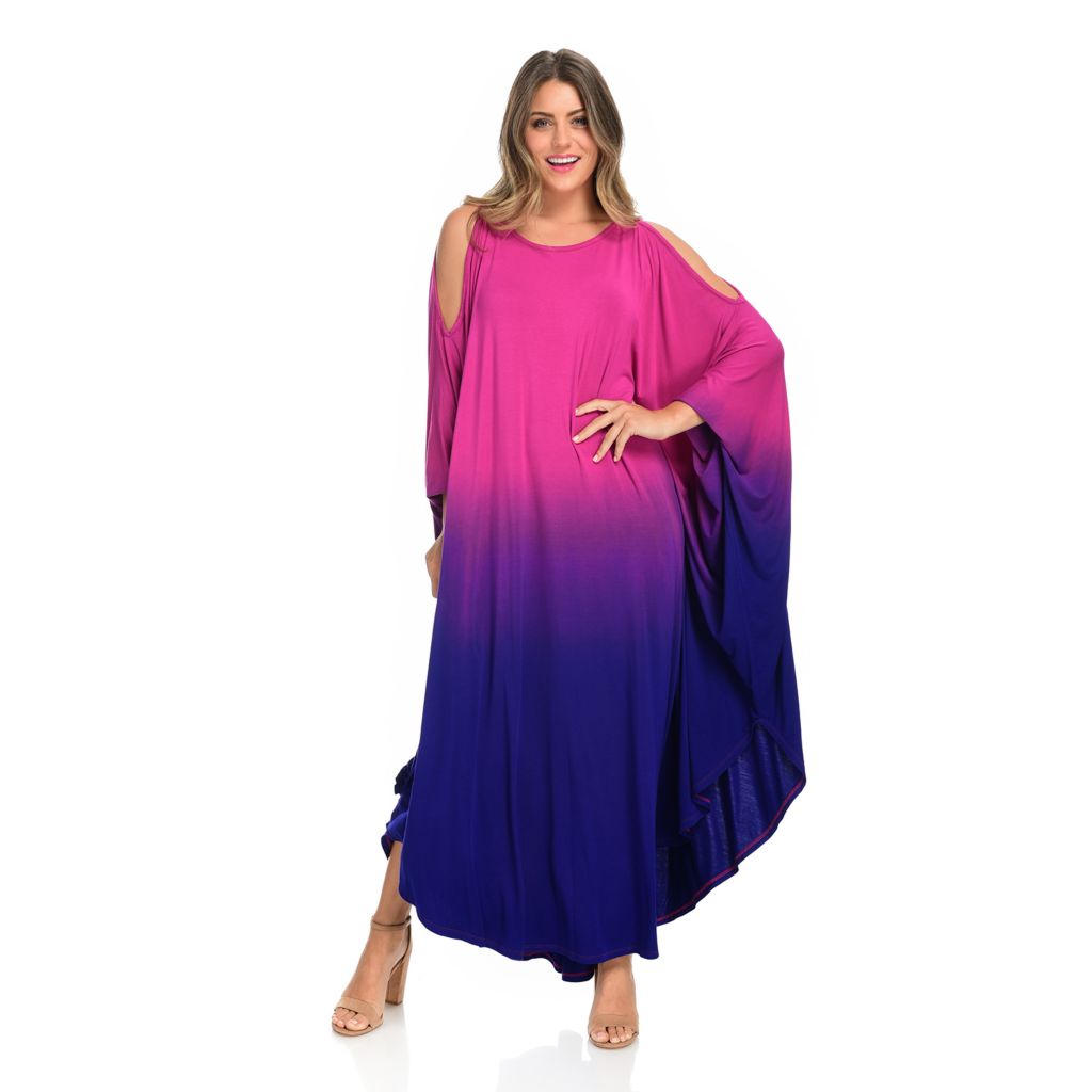 maxi dress with shawl