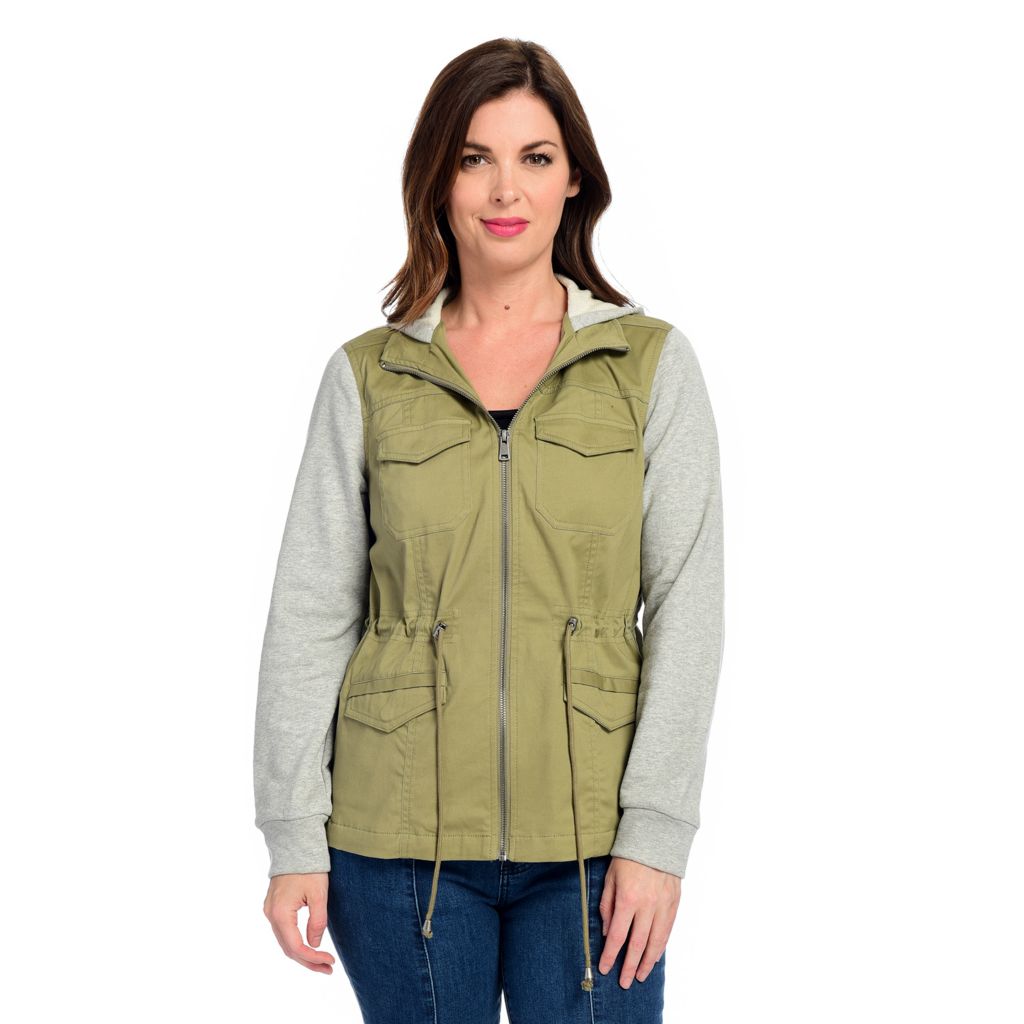 Drawstring anorak jacket hotsell