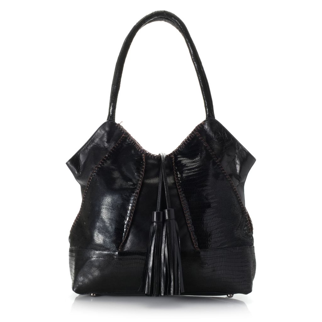 scallop tote bag
