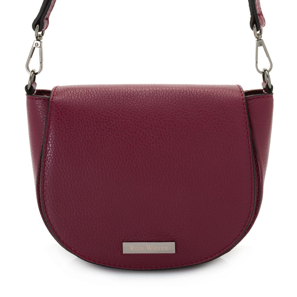 soft leather saddle bag