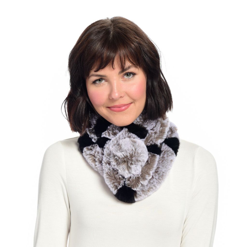 faux fur neck wrap