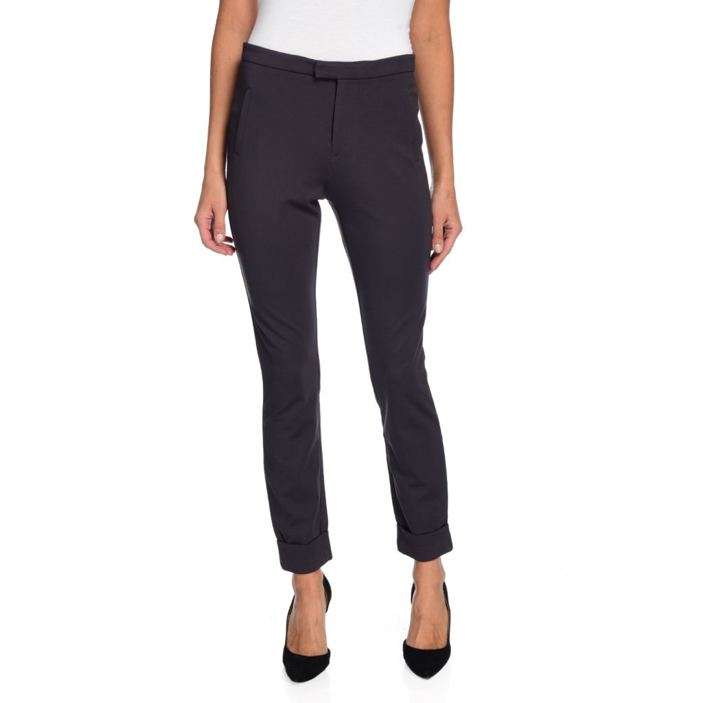 ponte knit skinny pants