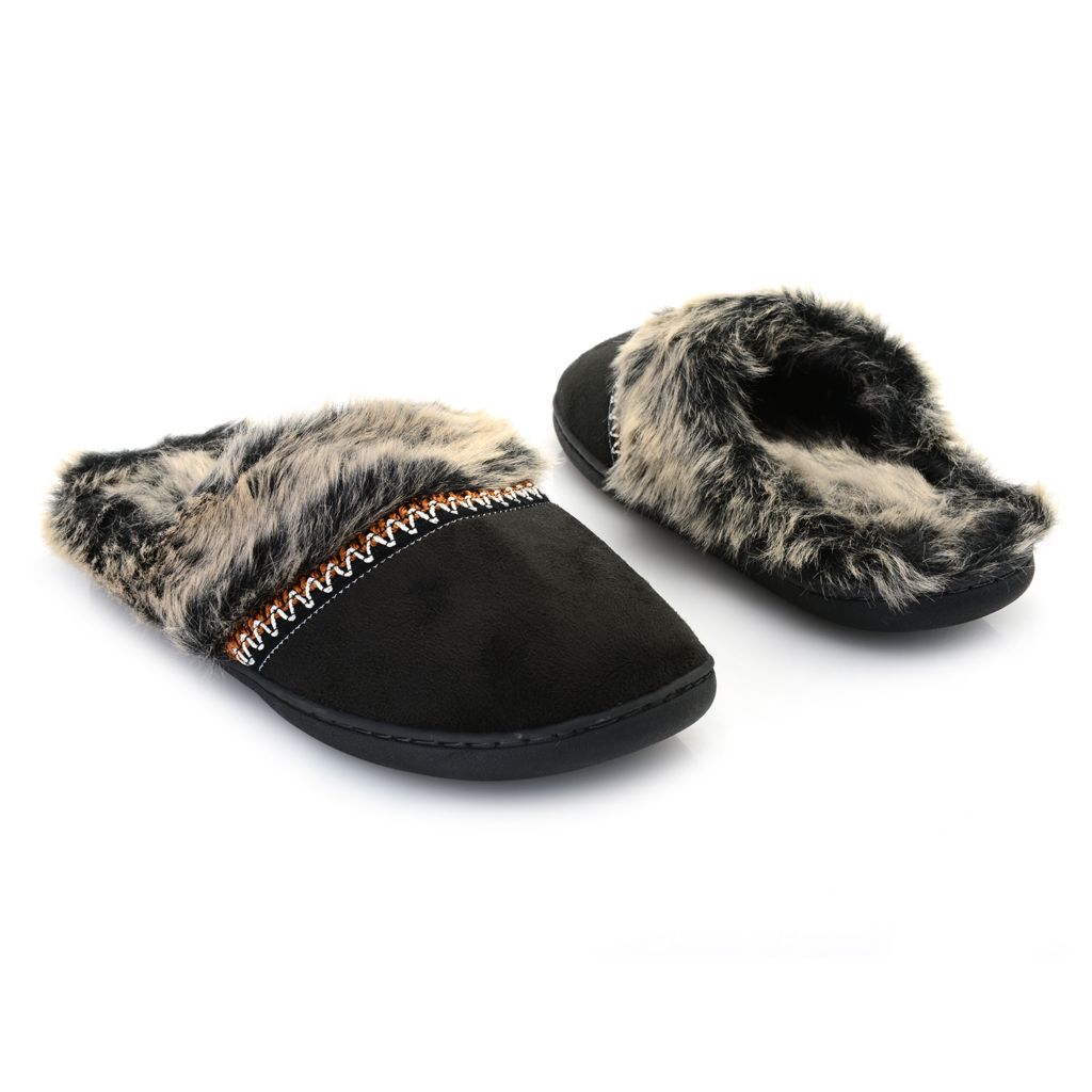 faux sheepskin slippers