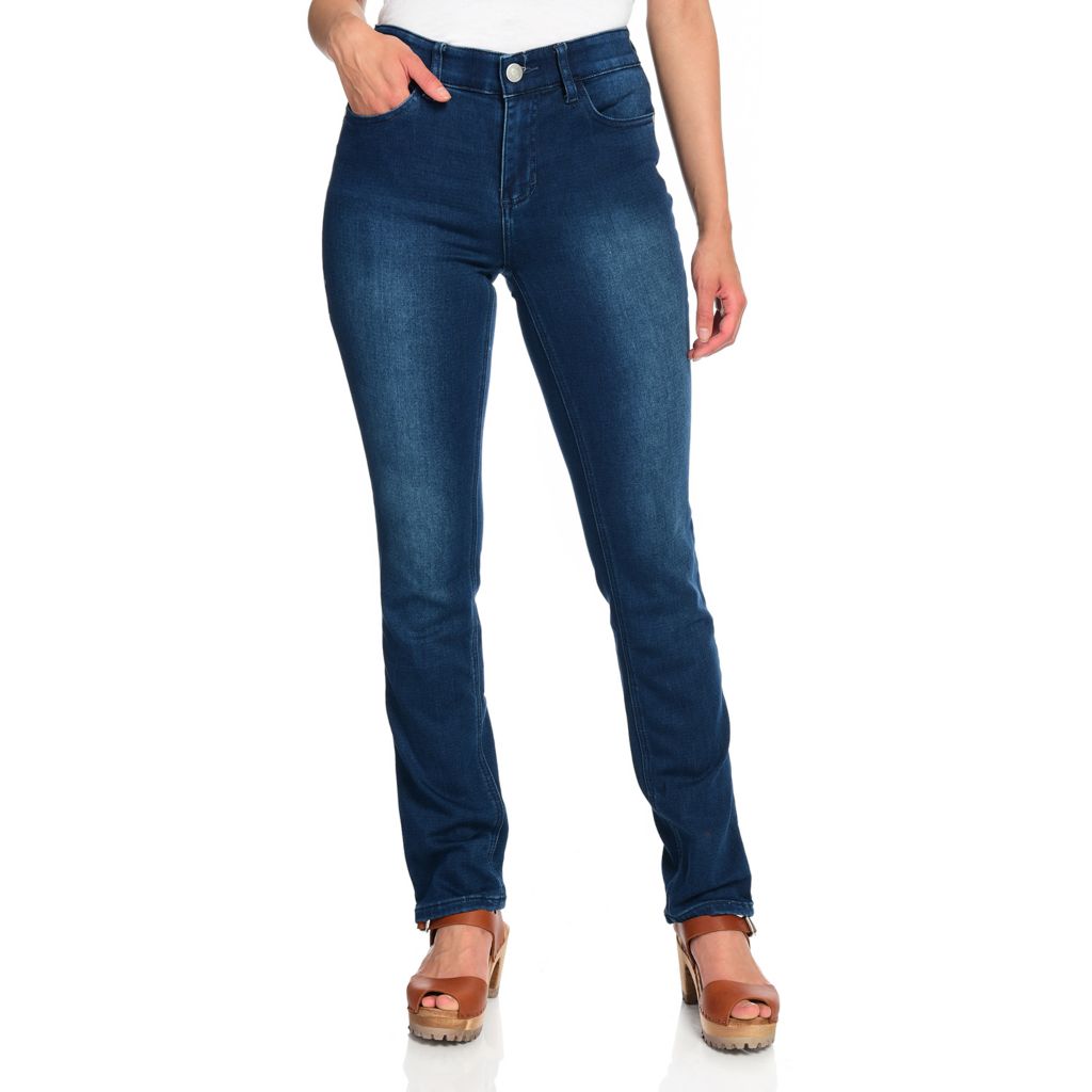 elastic waist stretch jeans