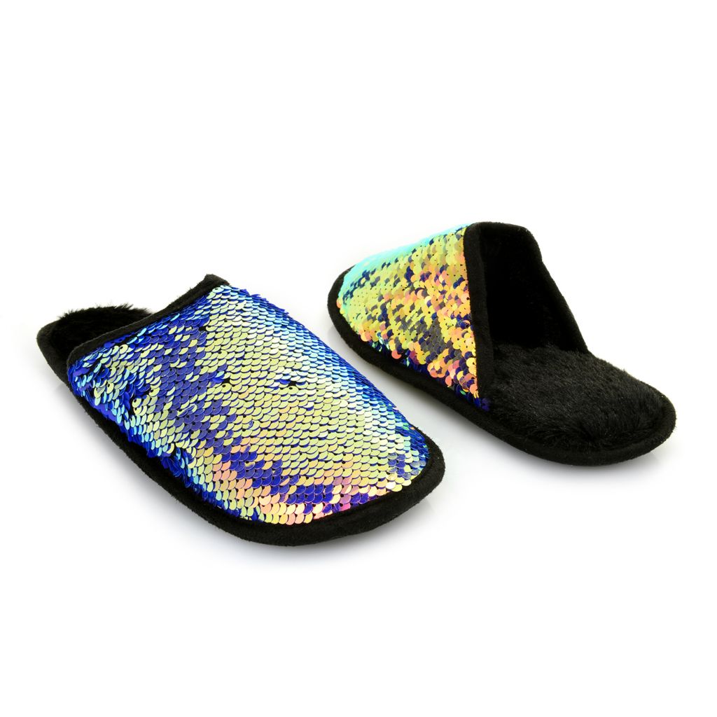 sequin slippers