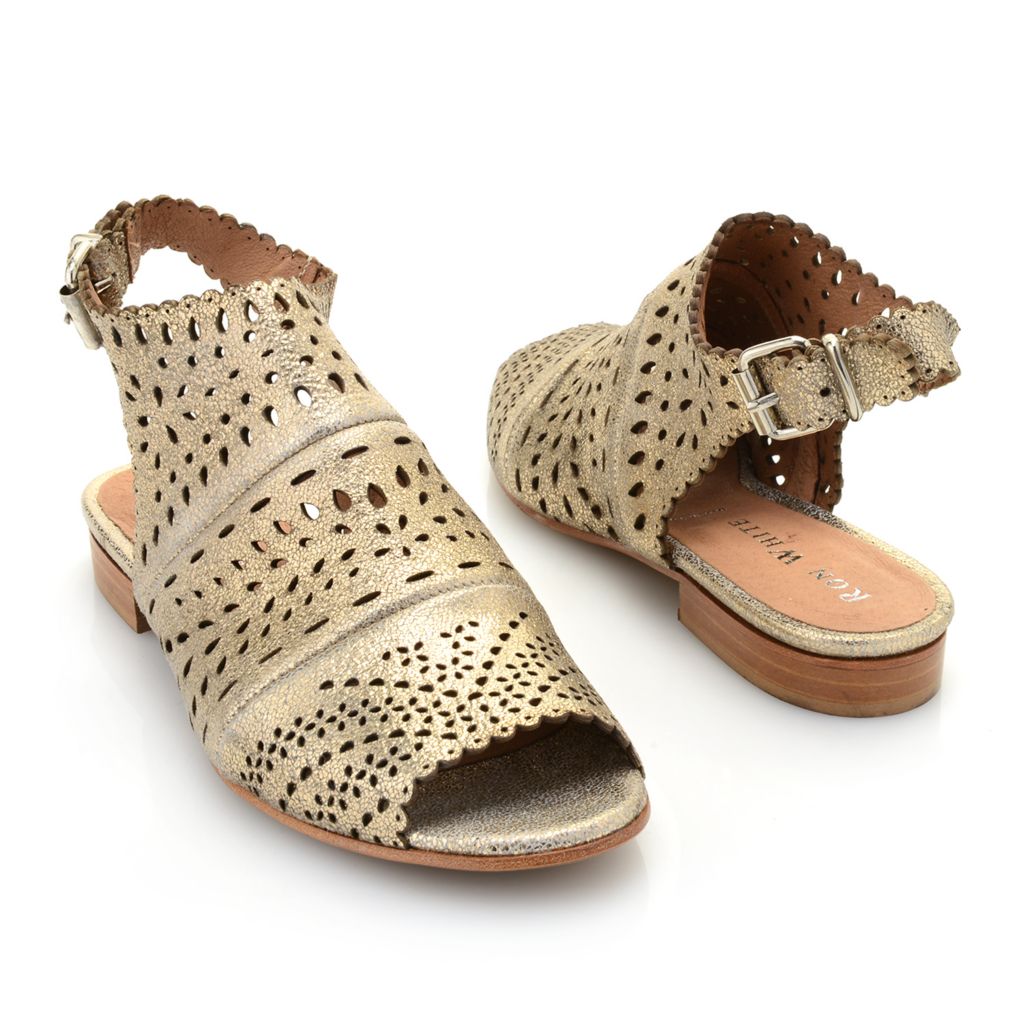 nubuck leather sandals