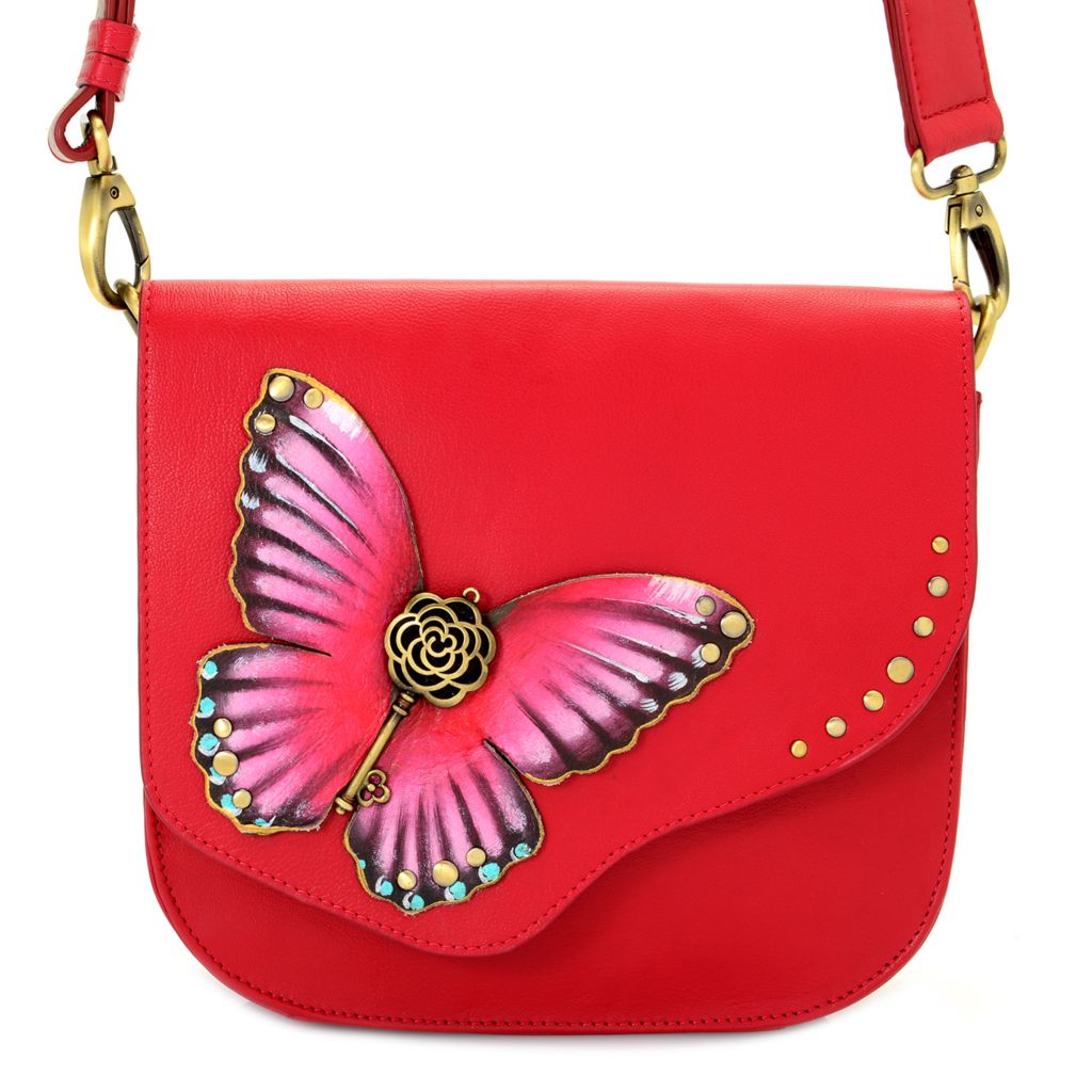 christian dior butterfly saddle bag