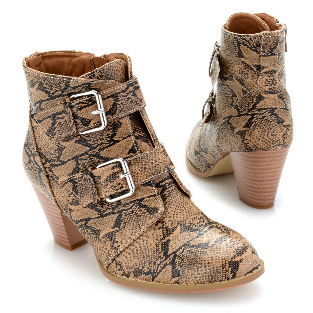 matisse snake ankle boots