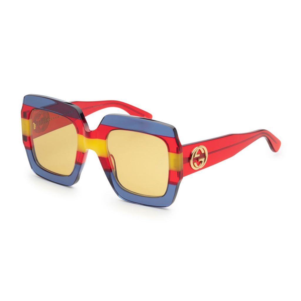 gucci 54mm rectangle sunglasses