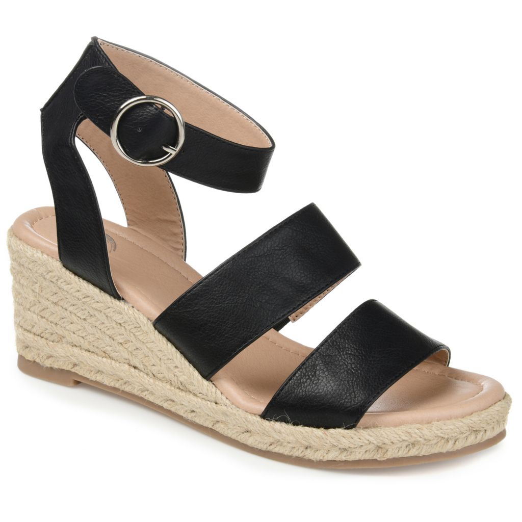 journee collection ashlyn espadrille wedge sandal