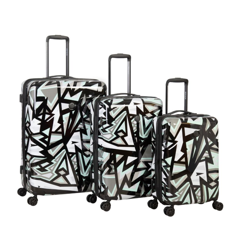 8 wheel luggage set