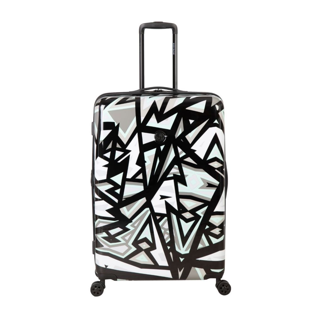 8 wheel hard suitcase