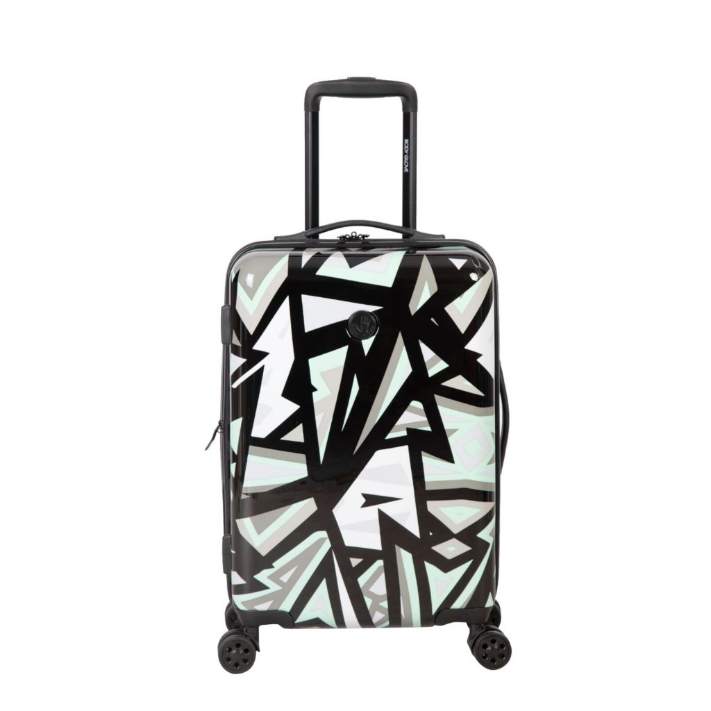 8 wheel hard suitcase