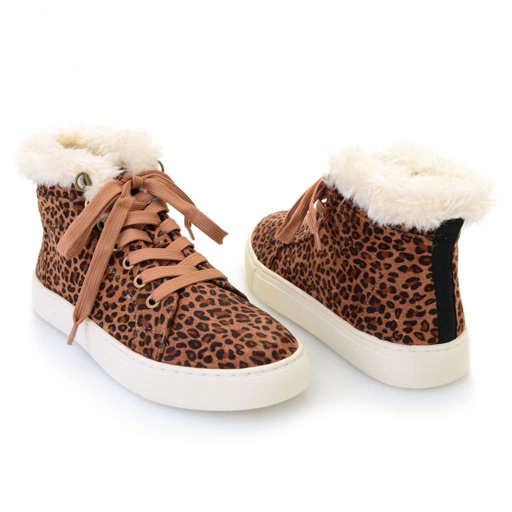 corkys leopard sneakers