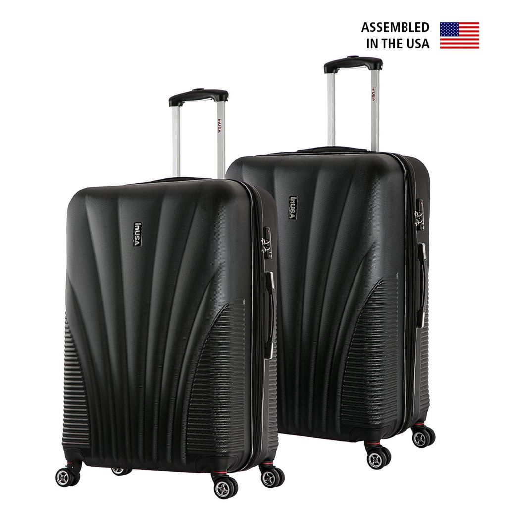 2 piece hardside spinner luggage set