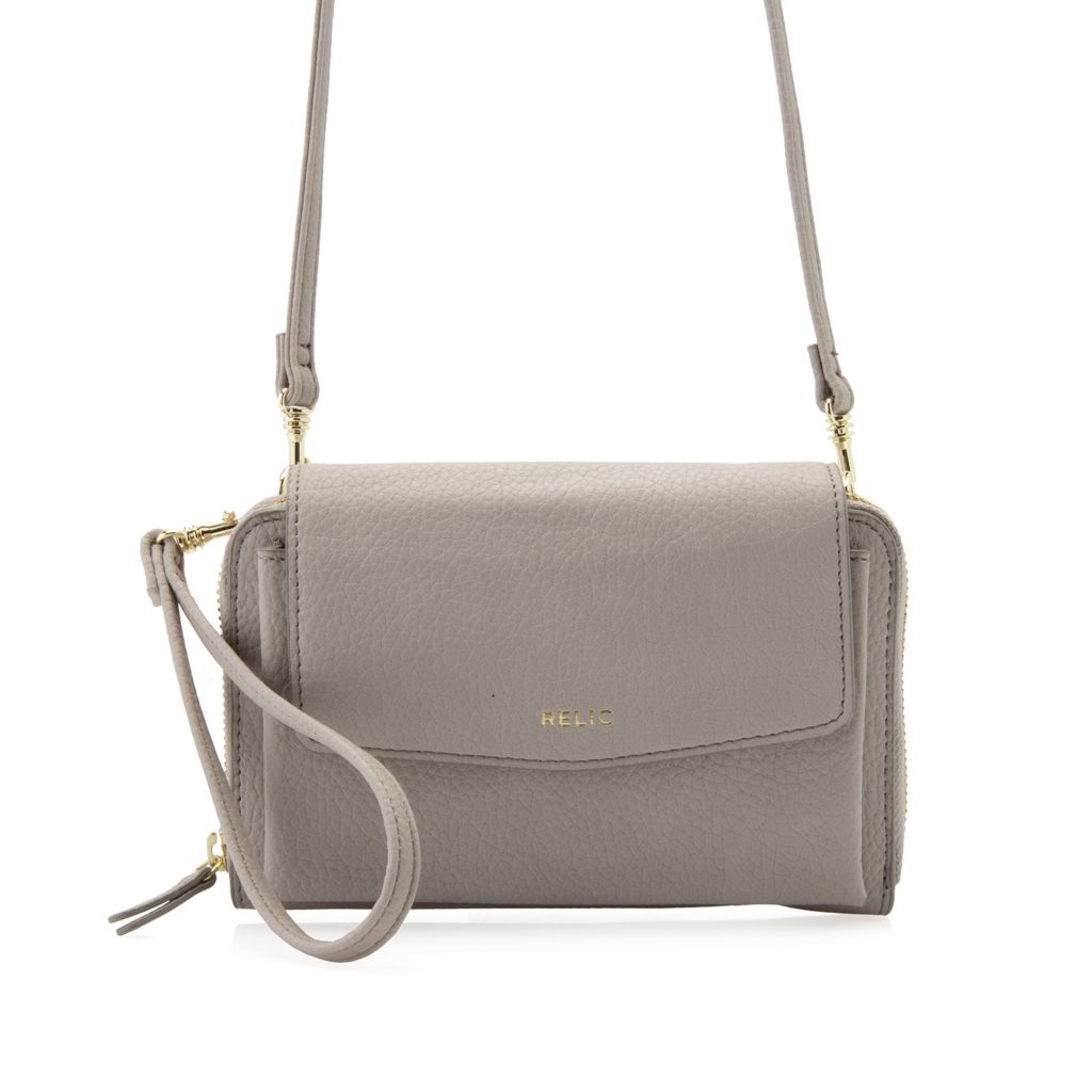 fossil leather shoulder bag