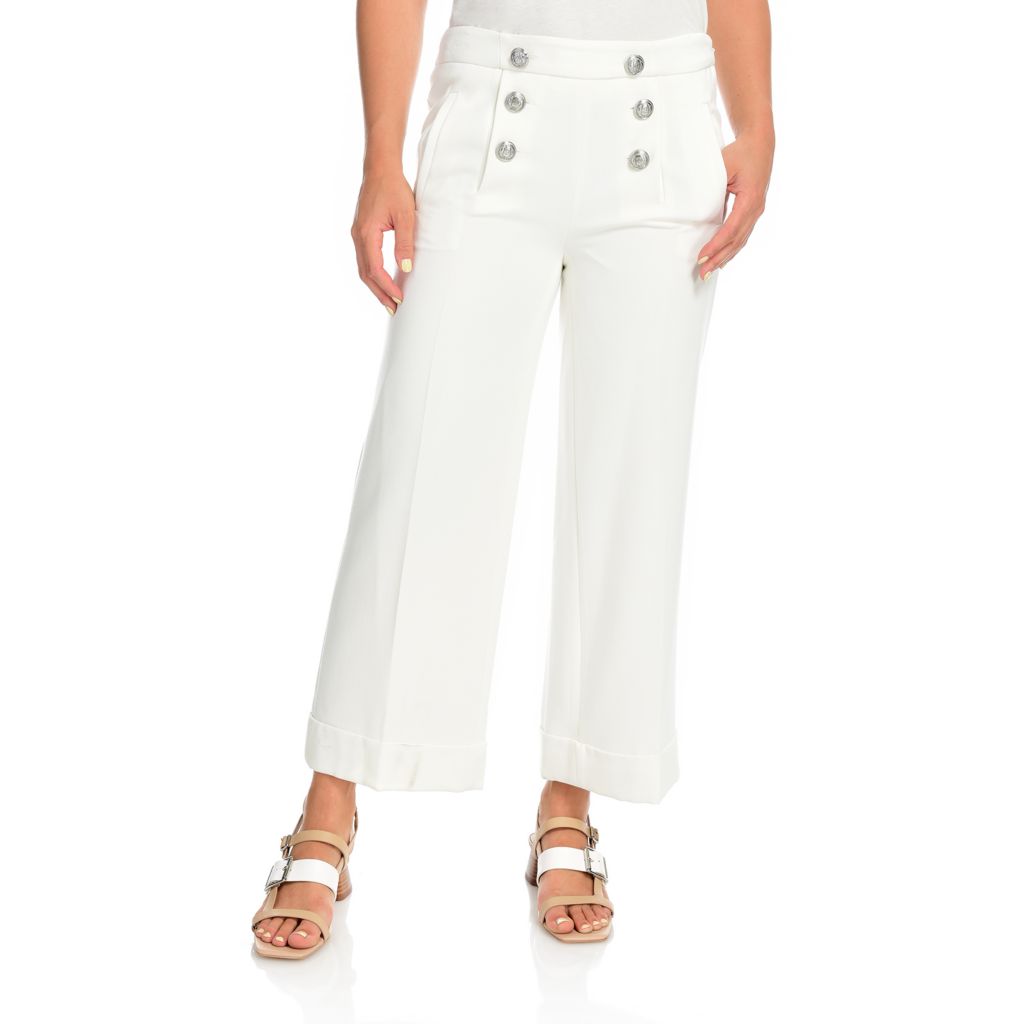 Wide Leg Sailor Pants