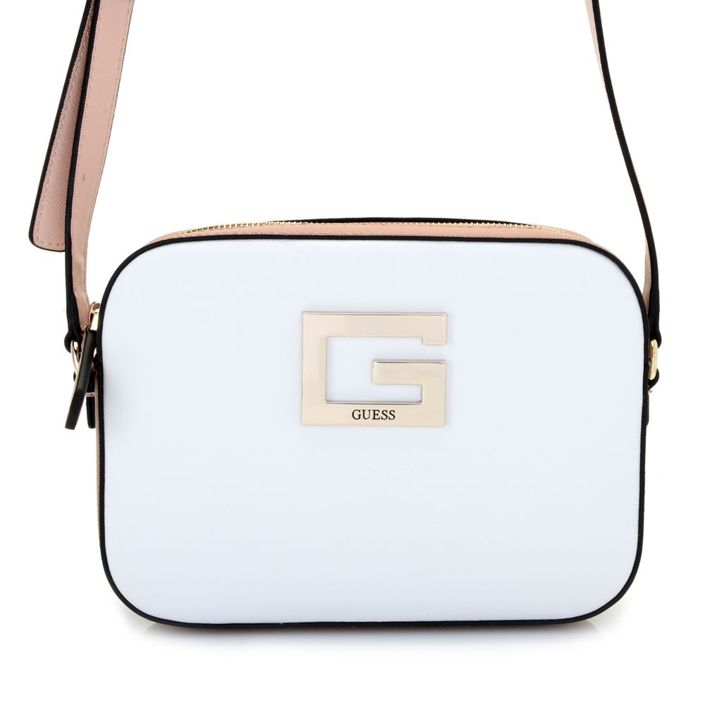 guess tan crossbody bag