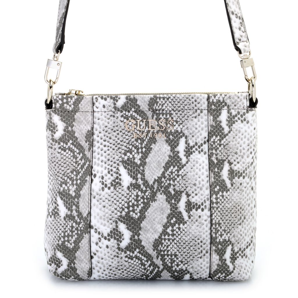 Guess, Bags, Guess Luxe Faux Python Crossbody Handbag