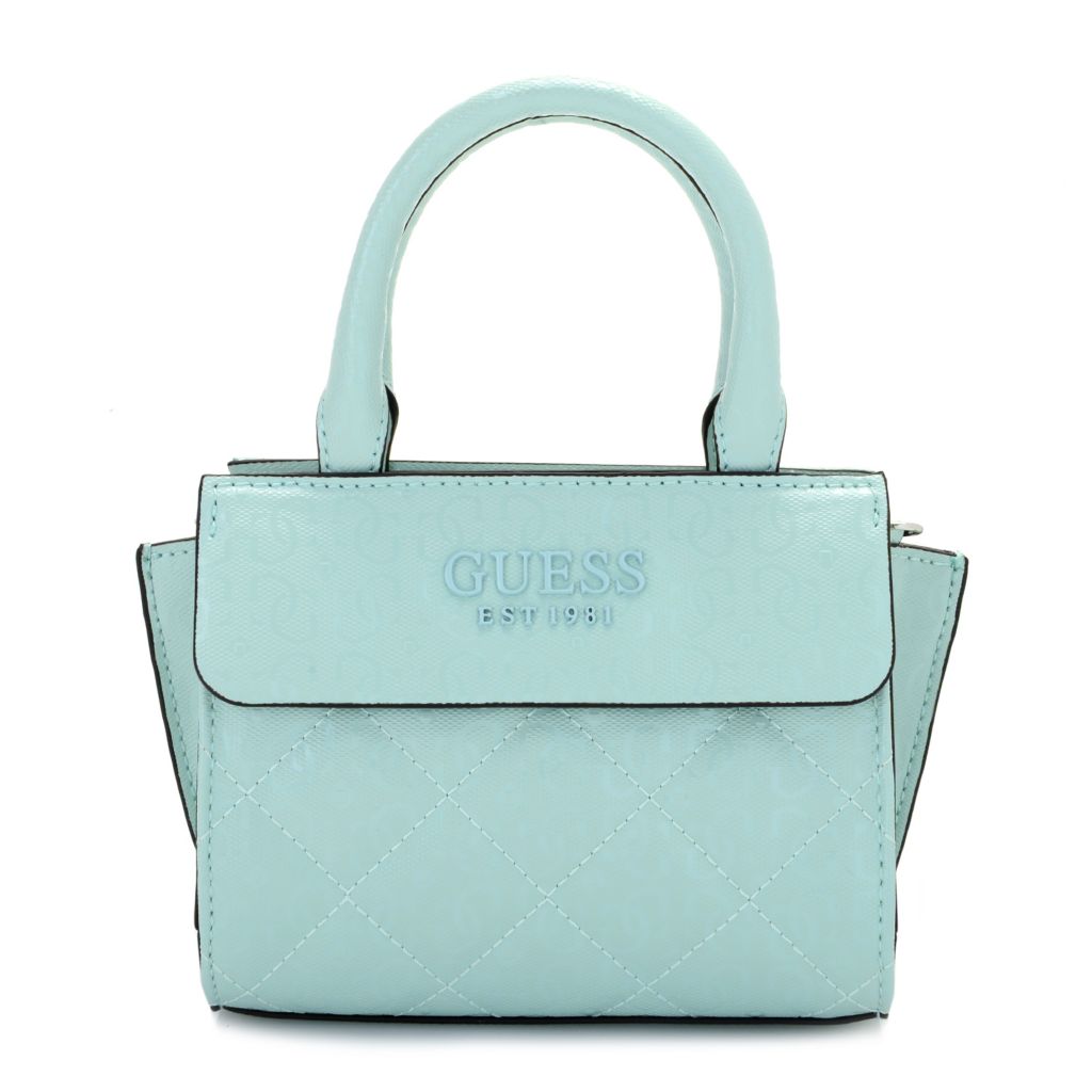 guess turquoise bag