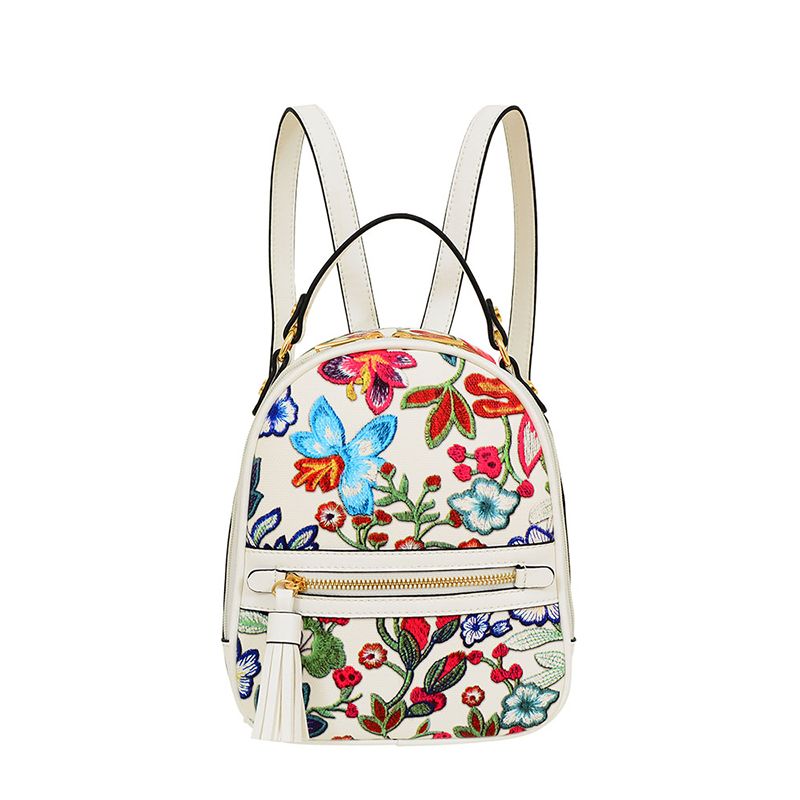 floral mini backpack