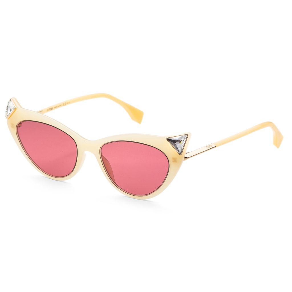 yellow cat eye glasses