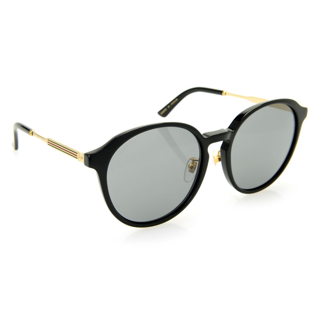 gucci 57mm round sunglasses