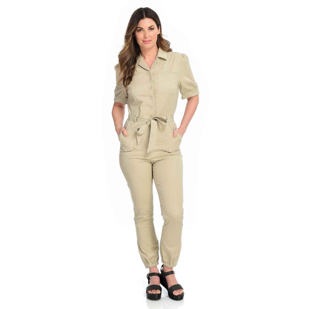 Utility cheap jogger jumpsuit